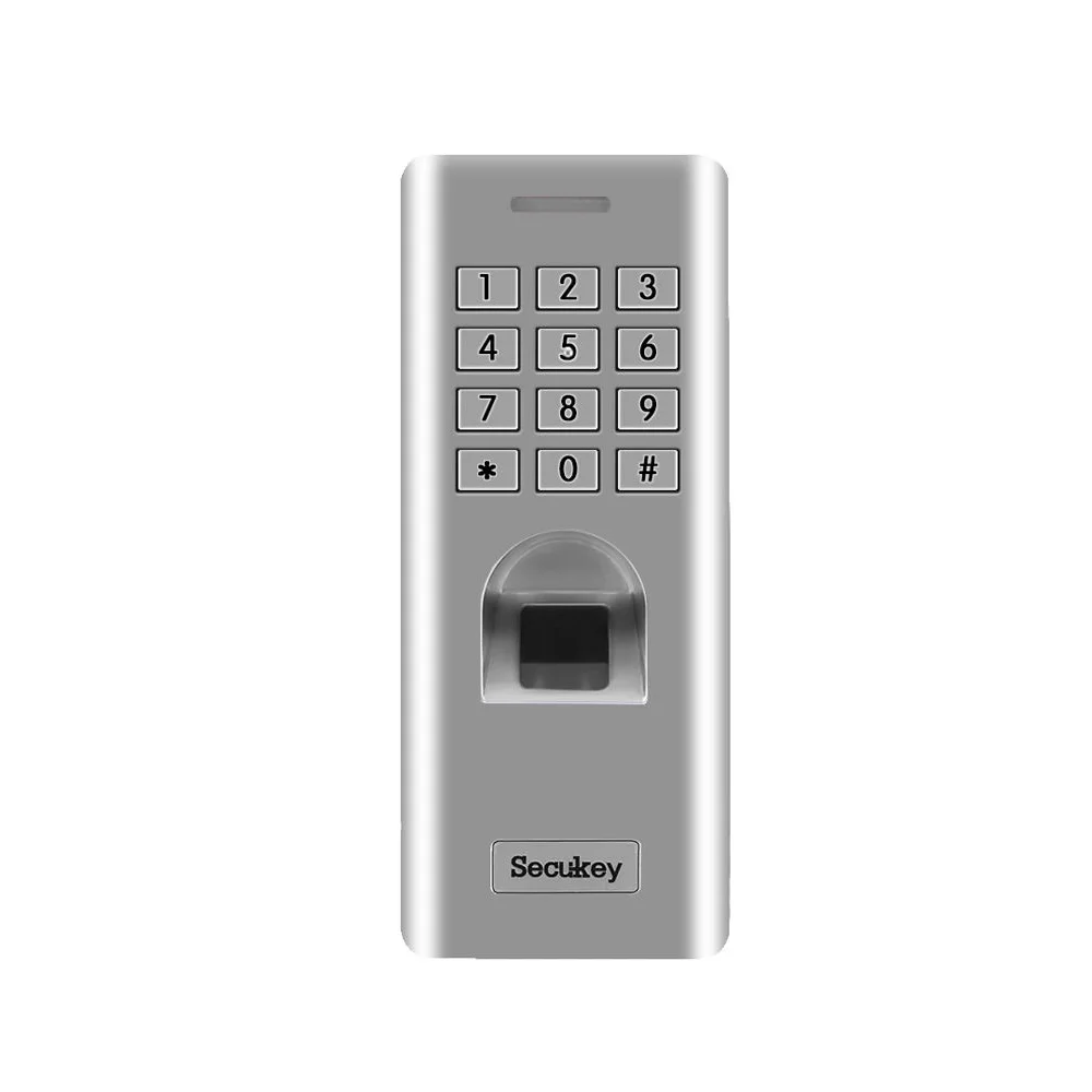 

IP66 Waterproof SF2 Fingerprint Access Control System - Biometric Door Lock with Anti-Theft Alarm for Home/Office