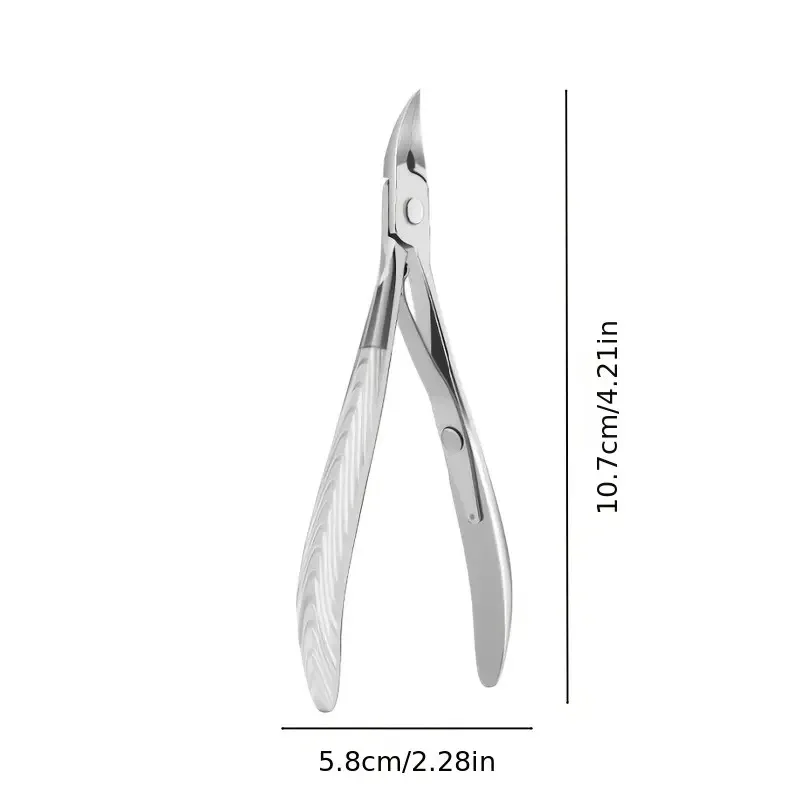 Stainless Steel Ingrown Toenail Clippers Slanted Design with Extended Tip for Thick Soft Nails Eagle beak Nail Clippers Gift 6