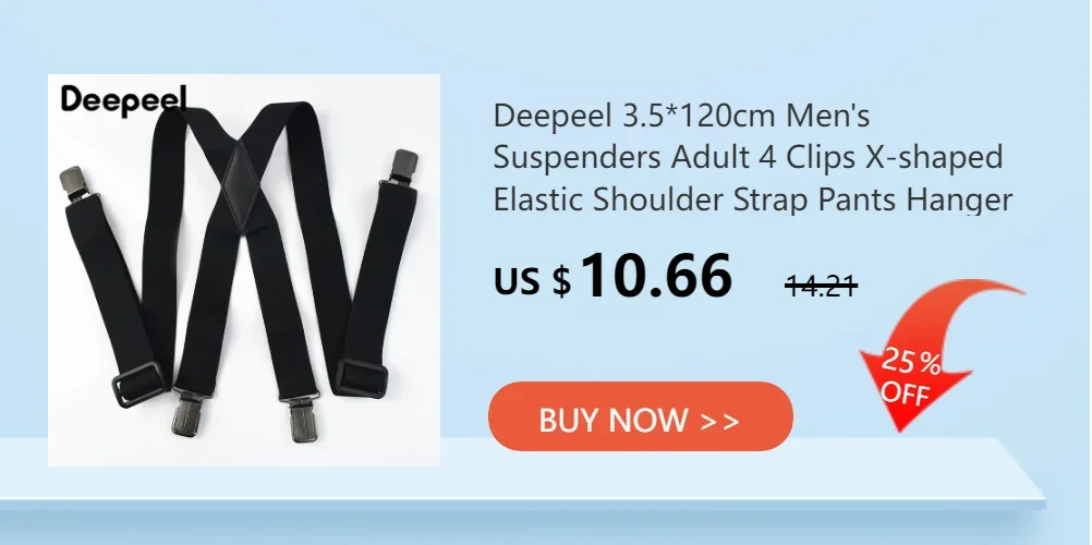 Heavy Duty Work Suspenders for Men X-Back Gripper Clasps Adjustable Strap Fully Elastic Adult Widen Men's Suspender