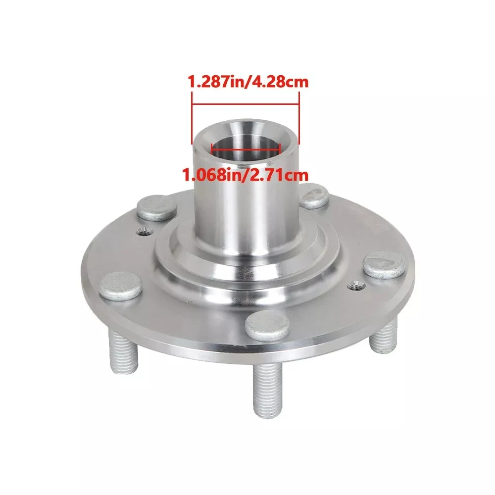 2Pcs Front Wheel Hub Bearing Kits for Honda Civic DX EX GX LX 1.5L 1.8L 2012 2013 2014 2015