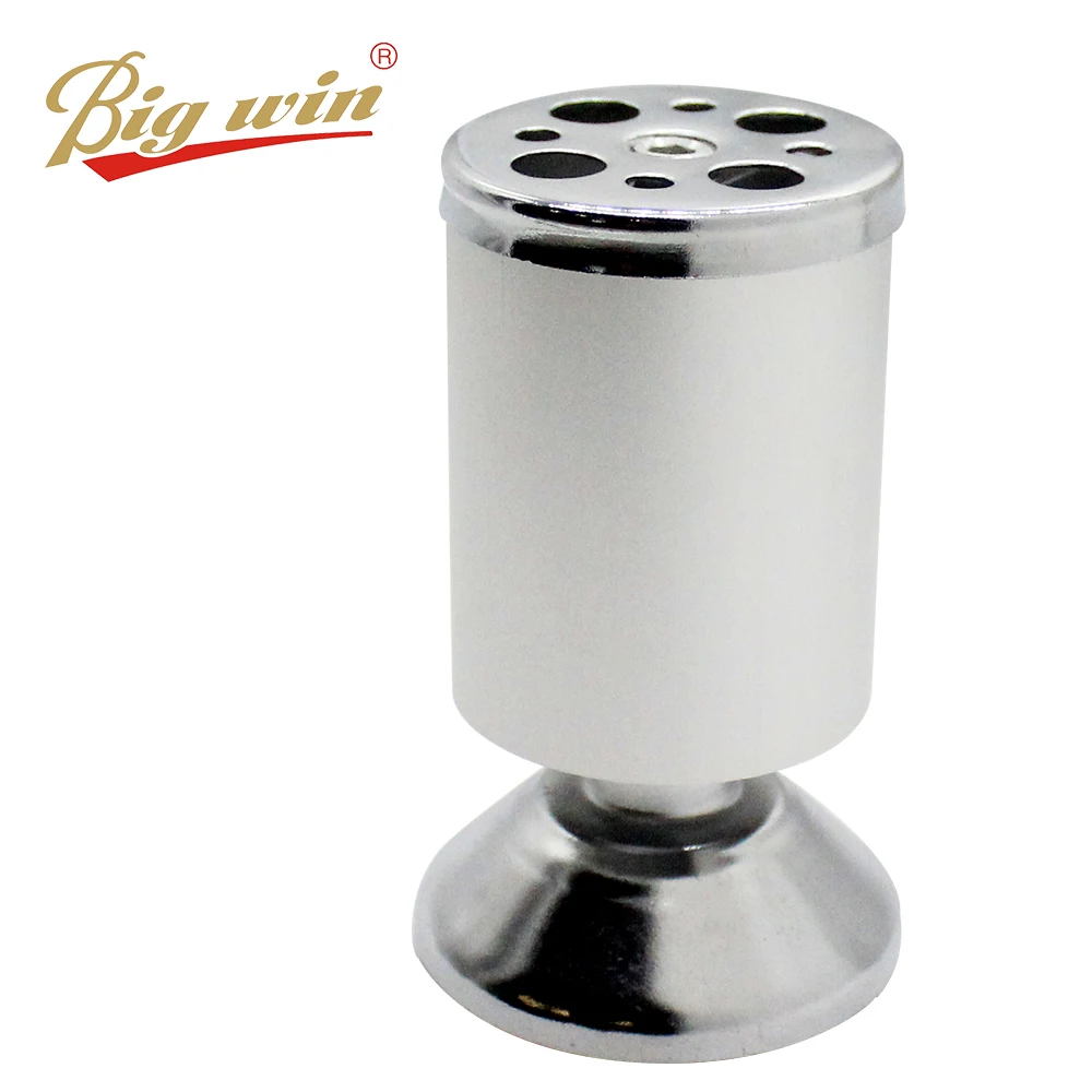 4pcs Widely used heavy-duty metal furniture legs for sofas and tables, chrome-plated, modern design, easy to install