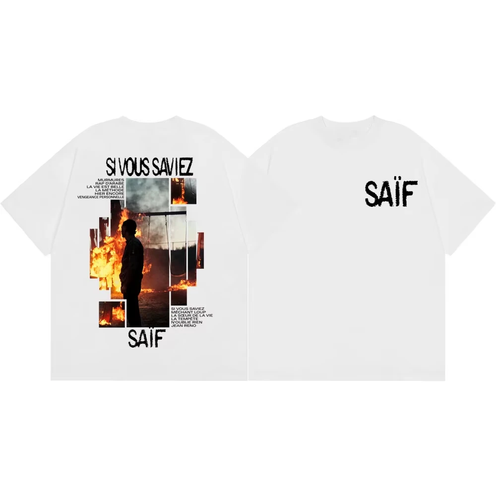2026 Dark Aesthetic Collage Graphic Large Printed Cotton Unisex Short Sleeve T-Shirts, Retro Street Casual Tops for Kids Adults