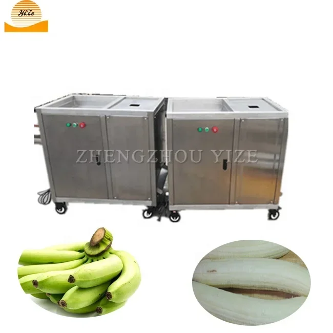 Automatic Green Banana Skin Removing Machine Green Banana Plantain Peeler Machine