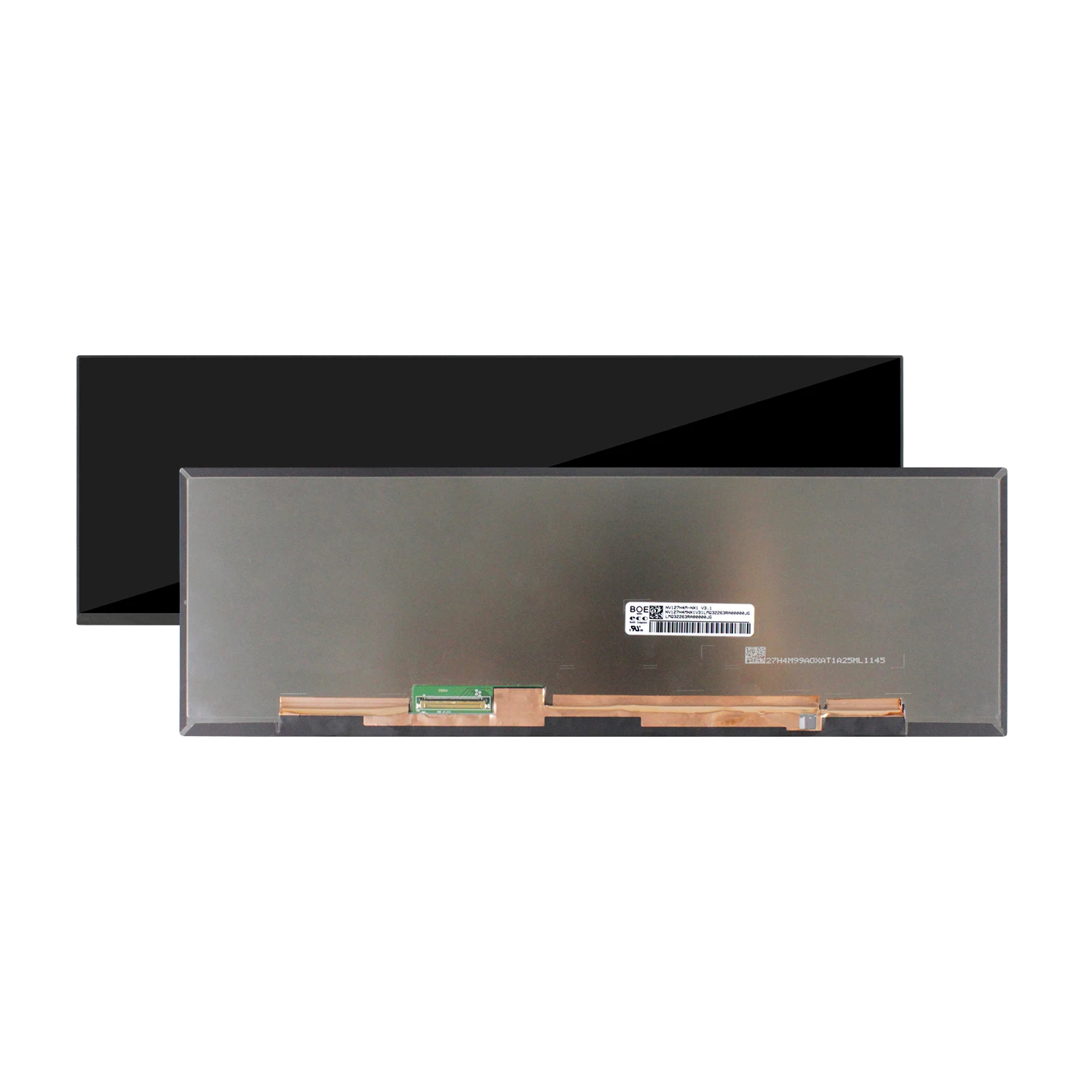 12.7 Inch  2880x864  LCD Display NV127H4M-NX1 IPS Long bar screen chassis screen due to billboard bulletin board, etc.