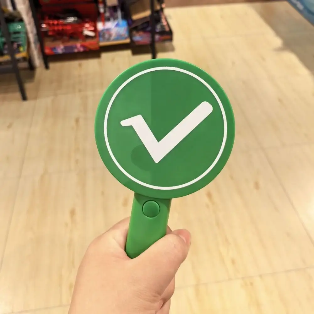 Double-Sided KT Board Keychain Voice Response Mini Capsule Hold Up The Sign Electronic Abstract Novelty Hand Held Response Card