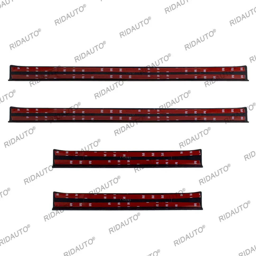 عتبة قطاع الباب قطاع لتويوتا هايلكس فيجو 2008-2014 اكسسوارات السيارات عتبة الباب لوحة بالية حامي غطاء دواسة الكسوة