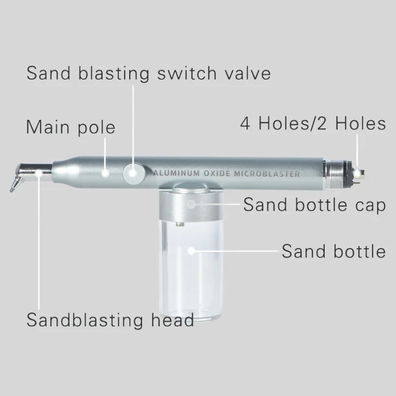 

Стоматологический блок воздушной истирания JUMTOP — микропистолет для пескоструйной обработки с оксидом алюминия для подготовки к короне и реставрации композитов