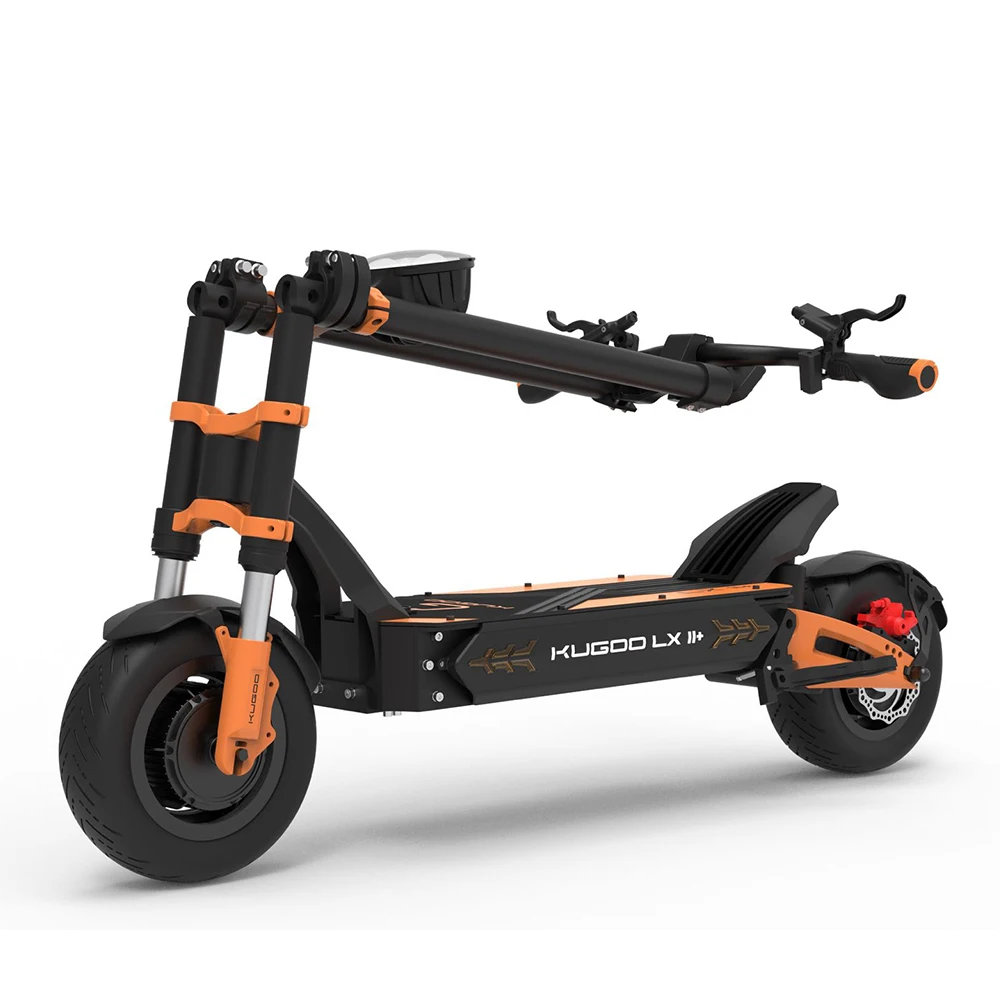 KUGOO LX11 + 160KM Scooter portátil de largo alcance 1500W potente Motor 85 km/h 60V 31Ah Scooter Eléctrico para adultos