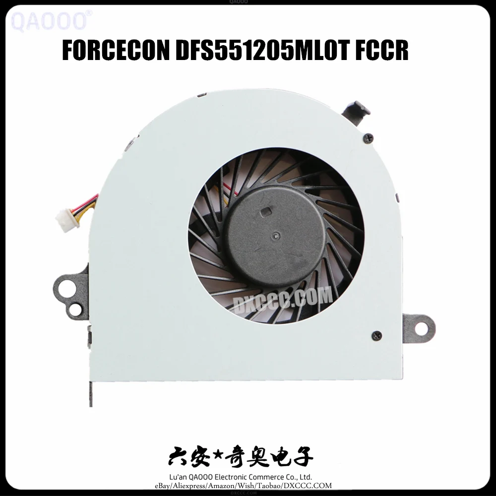 

LAPTOP CPU Cooling Fan For Toshiba Satellite C70 C70-A C75 L75 L75D CPU Cooling Fan FORCECON DFS551205ML0T FCCR DC5V 0.5A