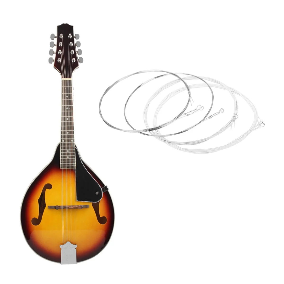A14M Shuffle SM16 Mandolin Strings Set for 8-String Mandolin Stainless Steel & Copper Alloy Wound Mandolin Parts