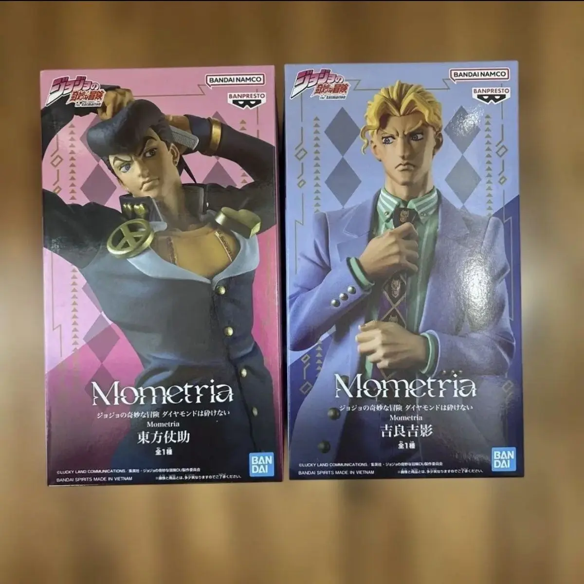 

Оригинальная фигурка Bandai Banpresto JoJo's Bizarre Adventure Diamond Is Unbreakable: Джоске Хигашиката, Йошикаге Кира (Аниме)