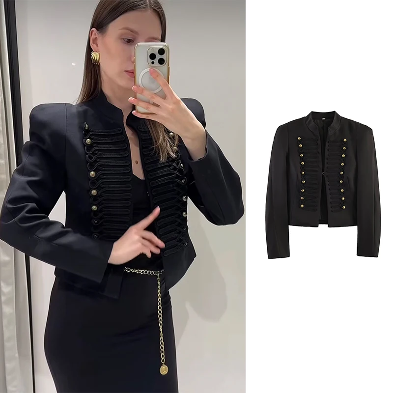 

Spring New Jackets & Blazers 2026 New Fashion British Slim Warm Coats Chic Street Women's Travel Joker Youth Outerwear Coats