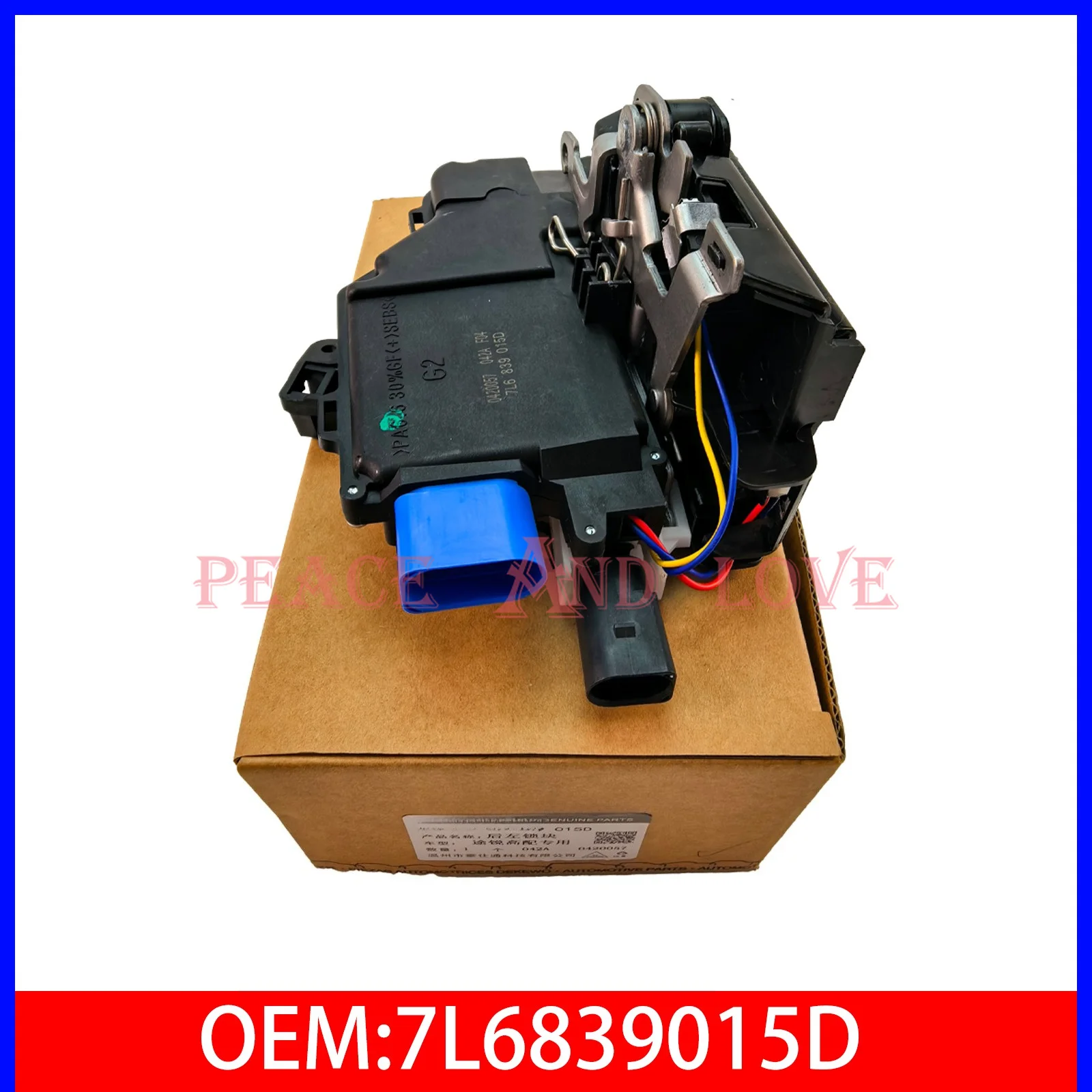 

1PCS Rear left / Back right Door Lock Actuator 7L6839015D 7L6839016D For 2006-2011 VW Touareg Cayenne