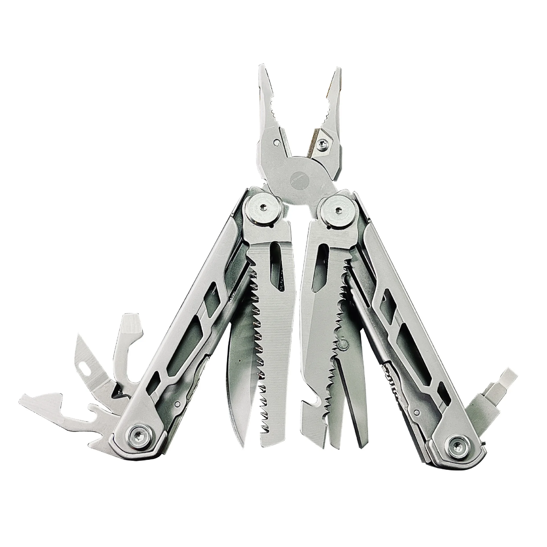 

Powder Steel 19 in 1 Multipurpose Tactical Folding Knife Outdoor Camping Vehicle Tools Multifunctional Fine Punching Pliers