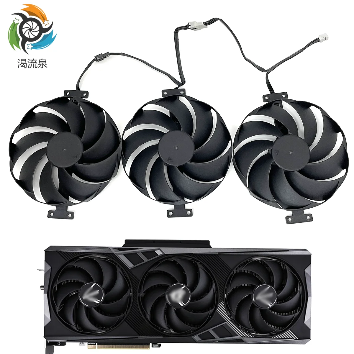 99mm PLD10015B12H Cooling Fan For Colorful iGame GeForce RTX 4070 4070 Ti 4080 16G 4090 Vulcan OC-V Graphic Card Cooler Fan