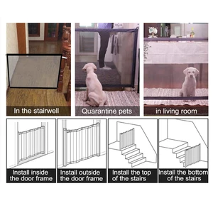 حاجز عزل الأليفة المحمول ، شبكة قابلة للطي قابلة للتنفس ، بوابة الأليفة للكلاب ، فصل الحرس ، الأسوار المعزولة ، مقسم سلامة الطفل أفضل 12 مقسم للمبيعات - No8