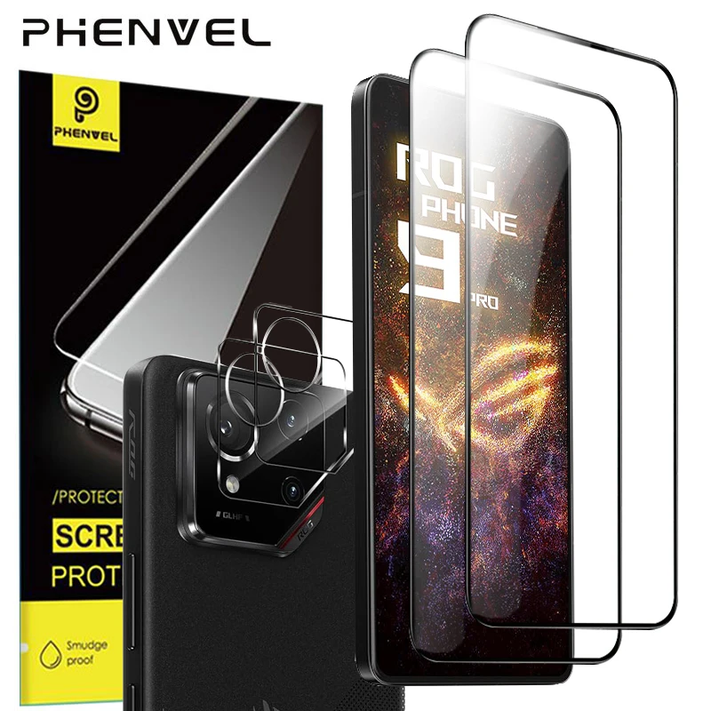 Oleophobic Protective Glass For Asus ROG Phone 9 Pro Anti Glare Tempered Glass Screen Protector