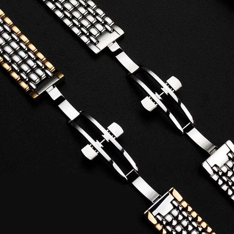 For Longines Presence L4.921.4 L4.805.4 922 905 Series Solid Stainless Steel Watchband 18mm 20mm Women Watch Strap Bracelet