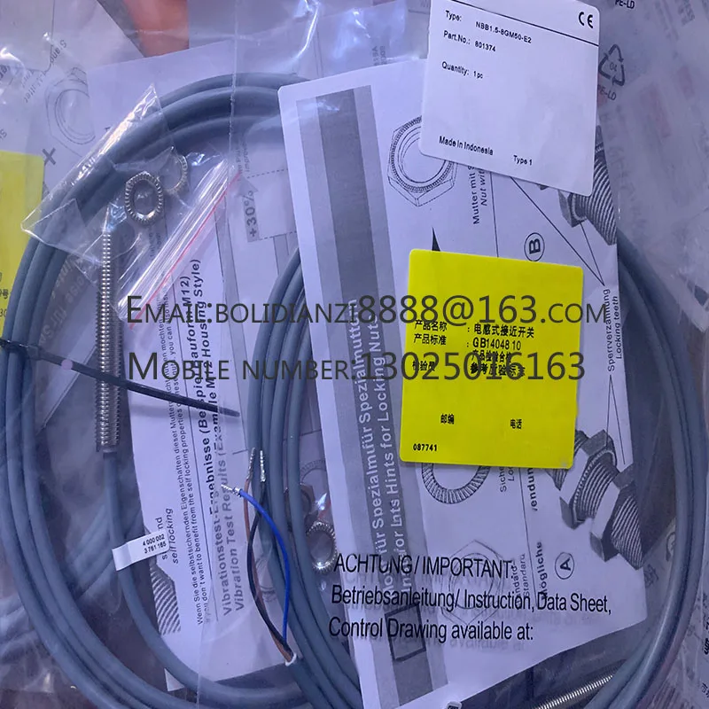 Sensor de NBB1.5-8GM50-Z3-V3 auténtico 100% original, nuevo, en stock