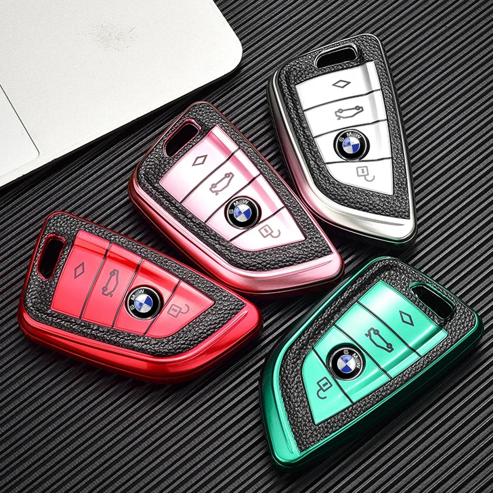 Car Remote Key Sticker Aluminum Emblem Decoration Decal Accessories For BMW M G20 G30 F10 F40 F44 F34 F30 G01G06 G07 F25 F26 F07