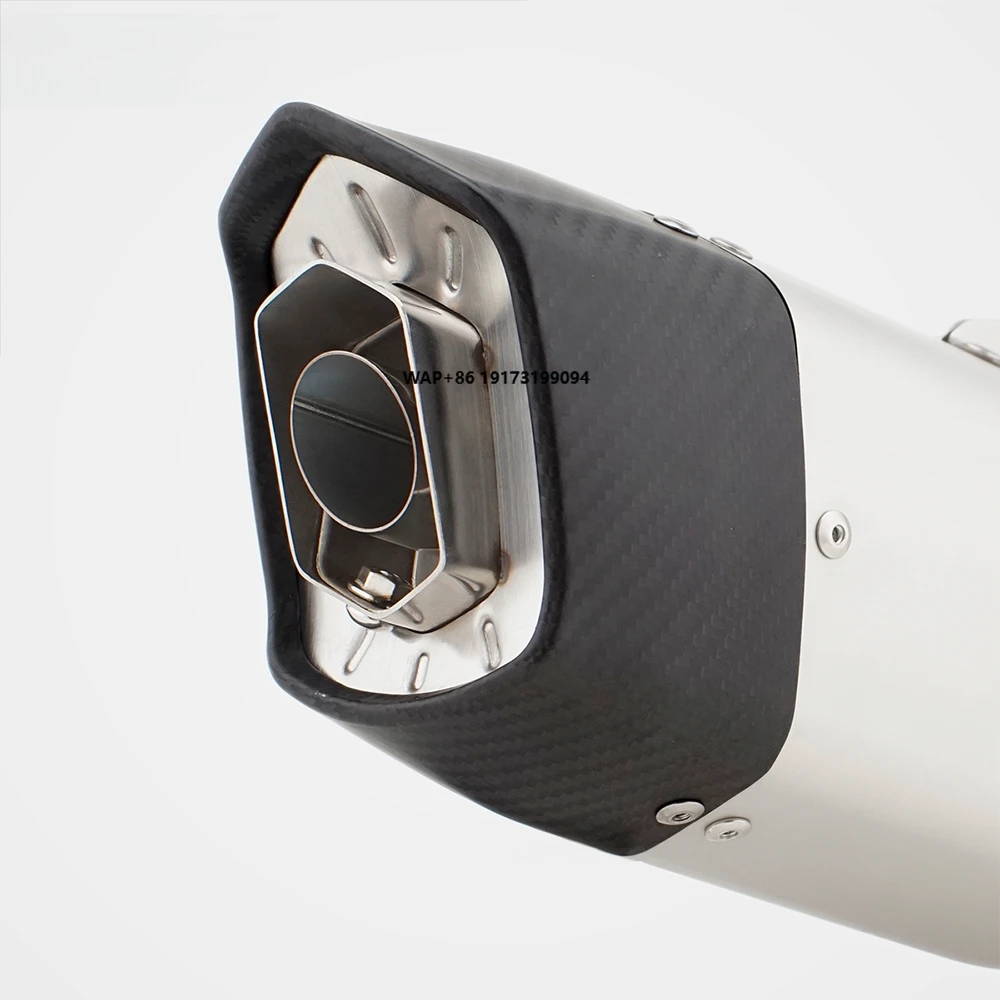 

Для ZONTES 703RR полностью прямая выхлопная система из нержавеющей стали, боковая выходная модель выхлопной системы мотоцикла Pioneer с датчиком кислорода OEM