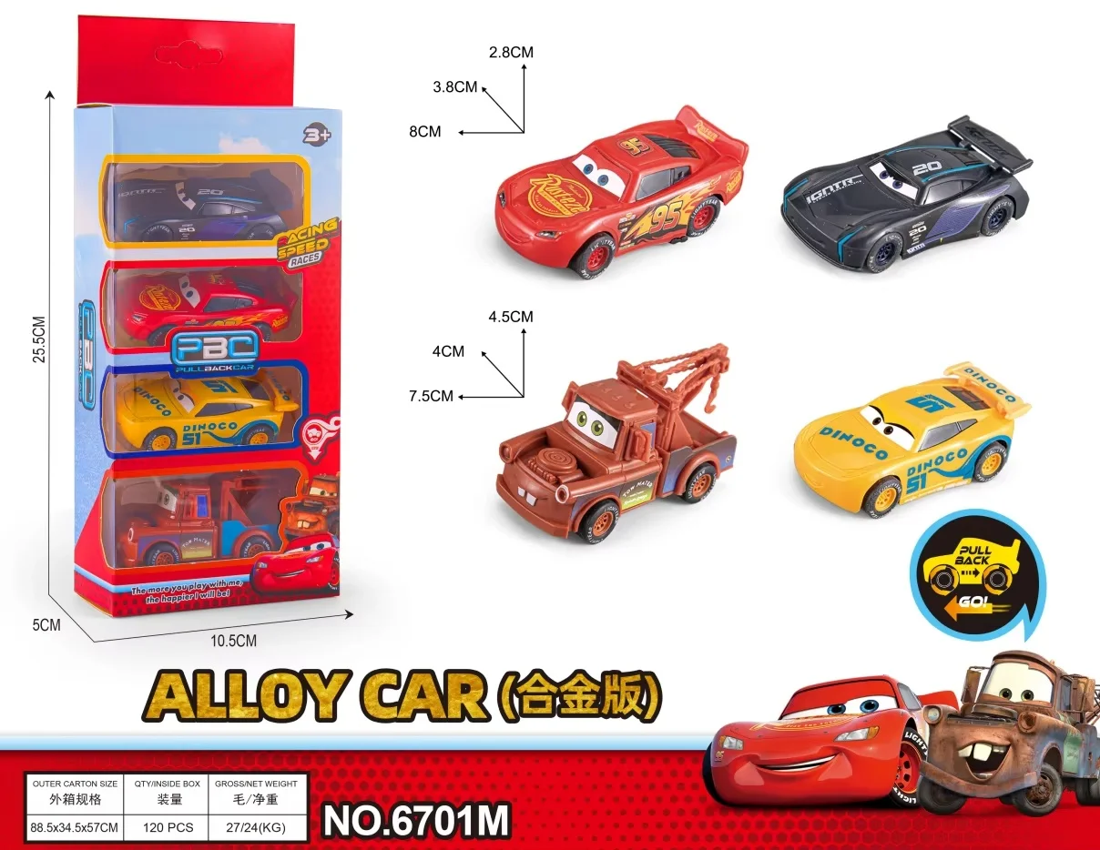 

Disney Toy Story Toys Lightning Mcqueen Mack Коллекция дяди, литые автомобили, автомобиль из сплава, игрушечная модель для детей, подарки