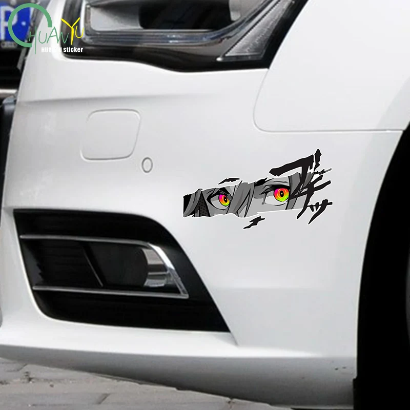 Car sticker anime animation look JDM body scratch cover computer case decoration waterproof sticker