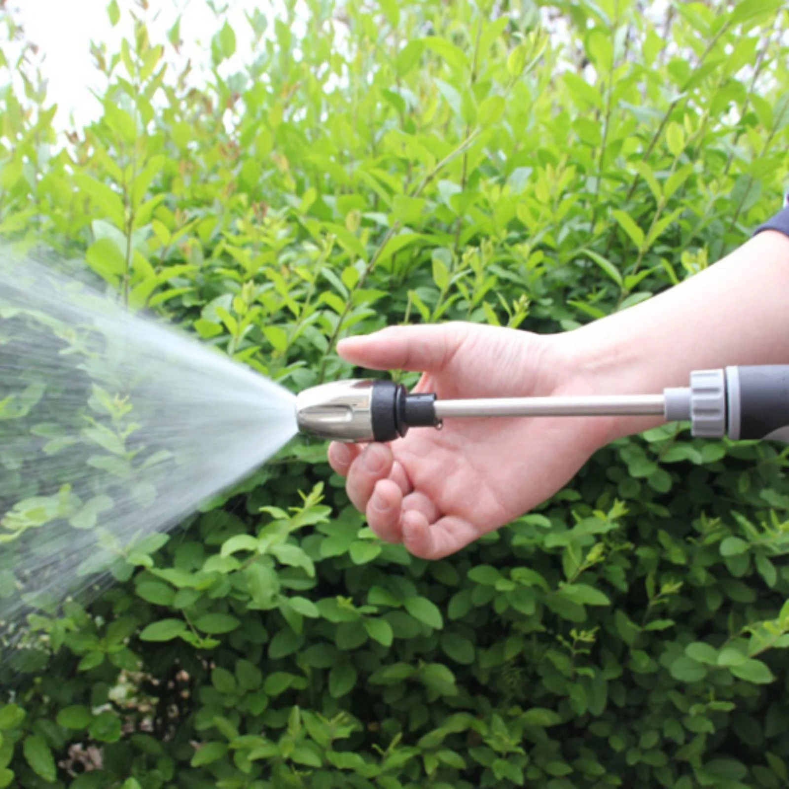 Car Wash Water Handgun-shapedGrip High-Pressure Spray with Foam Bottle Hose Sprayer with Foam Bottle Quick-Connect Manual