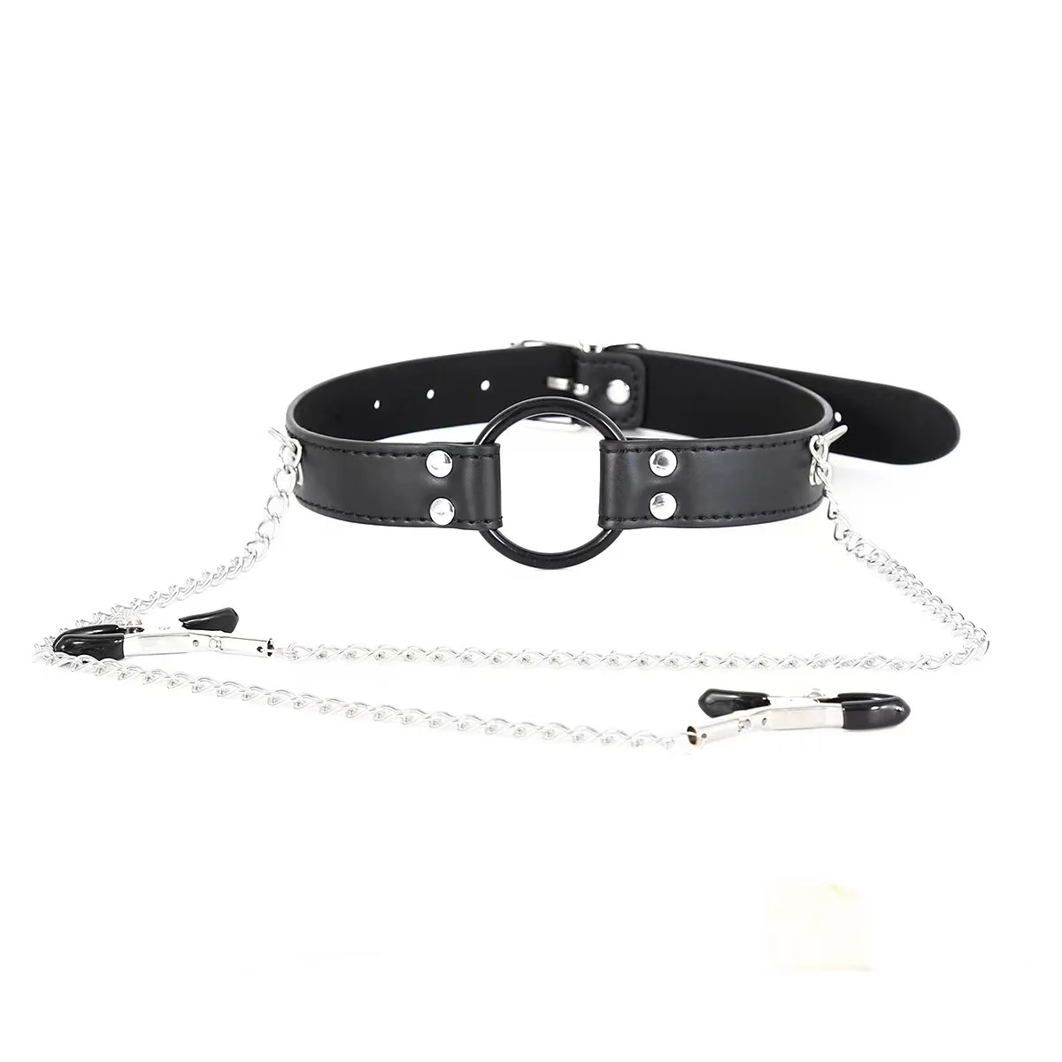 Erotic adult nipple clip nipple genital chain Adjustable clamps sex toy Fetish SM bondage Jewellery women adult breast fed clamp