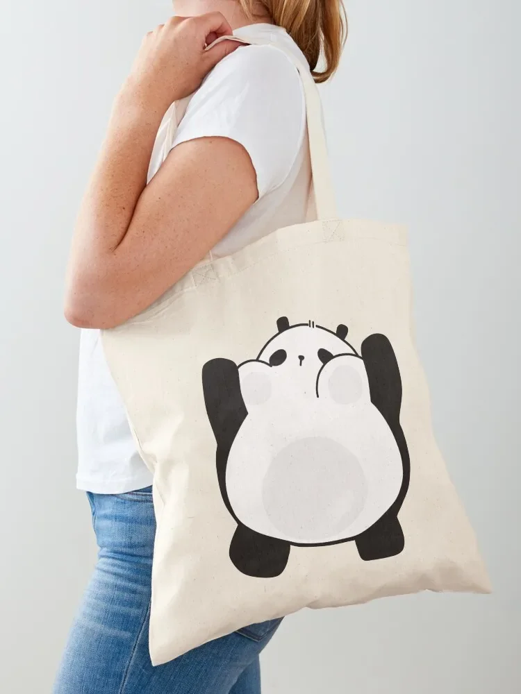 Chubby Little Panda! Tote Bag university shopper bag Big bag women