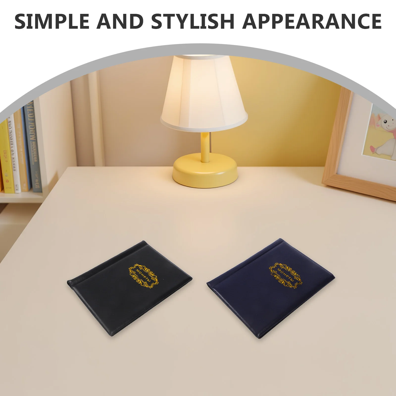 2Pcs 120 Pockets Coin Storage Album Sleek Design Compact Size Secure Solution for Valuable Coins Coin Collecting Organizer