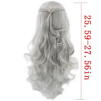 8 best sales Targaryen-Perücke - №3