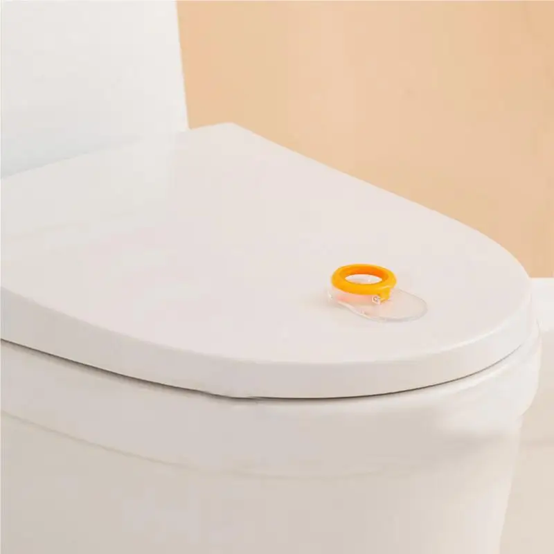 Toilet Lifter Bathroom Accessories Toilet Seat Handle Toilet Cover Lifter Hygienic Toilet Riser Handle Lifter Toilet Cover Lift