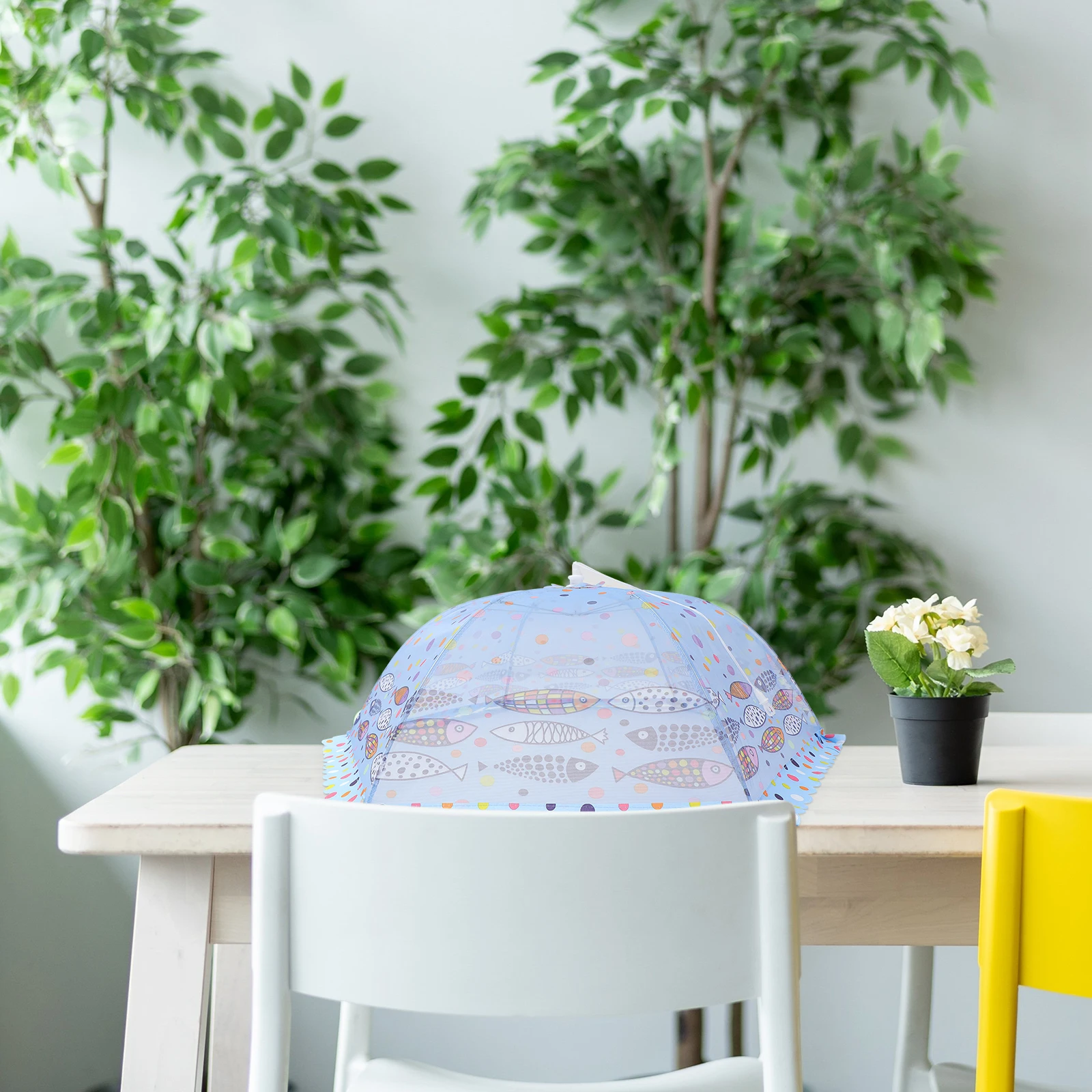 

1 шт., бытовая складная пылезащитная крышка для посуды, защита для еды, защитная крышка для стола, защита для овощей для обеденного стола