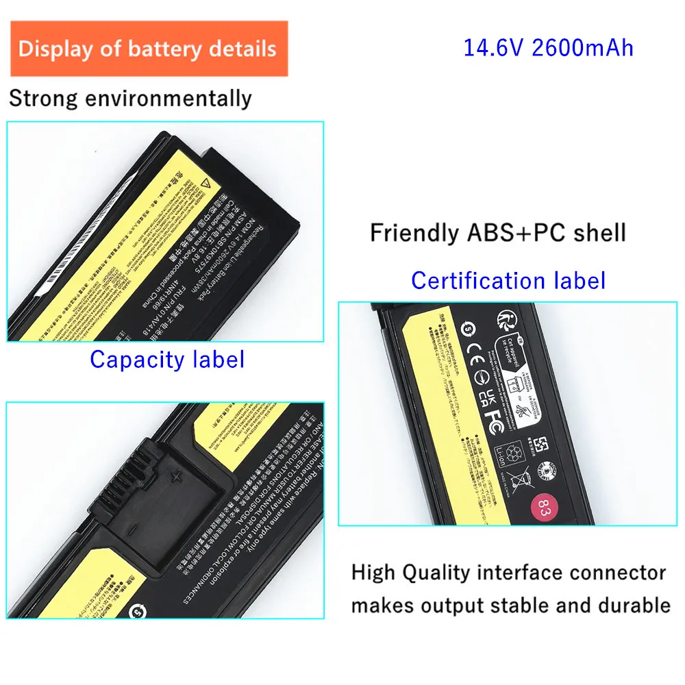 Quick Send 01AV418 01AV417 01AV415 Laptop Battery for Lenovo ThinkPad E570C E575 E570 SB10K97574 01AV416 01AV414 SB10K97575