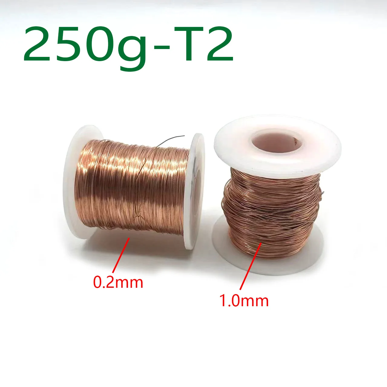 

250g Diameter 0.1mm0.15mm/0.3/0.4/0.5/0.6/0.7/0.8/0.9 mm Copper line T2 Copper Red copper Line Bare Wire 99.90%