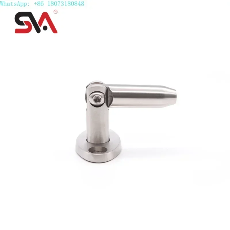 

SVA-0241 Hotel Shopping Mall Glass Canopy Fitting Connection with Glass Awning Hold Hardware Stainless Steel Sliding Fixing