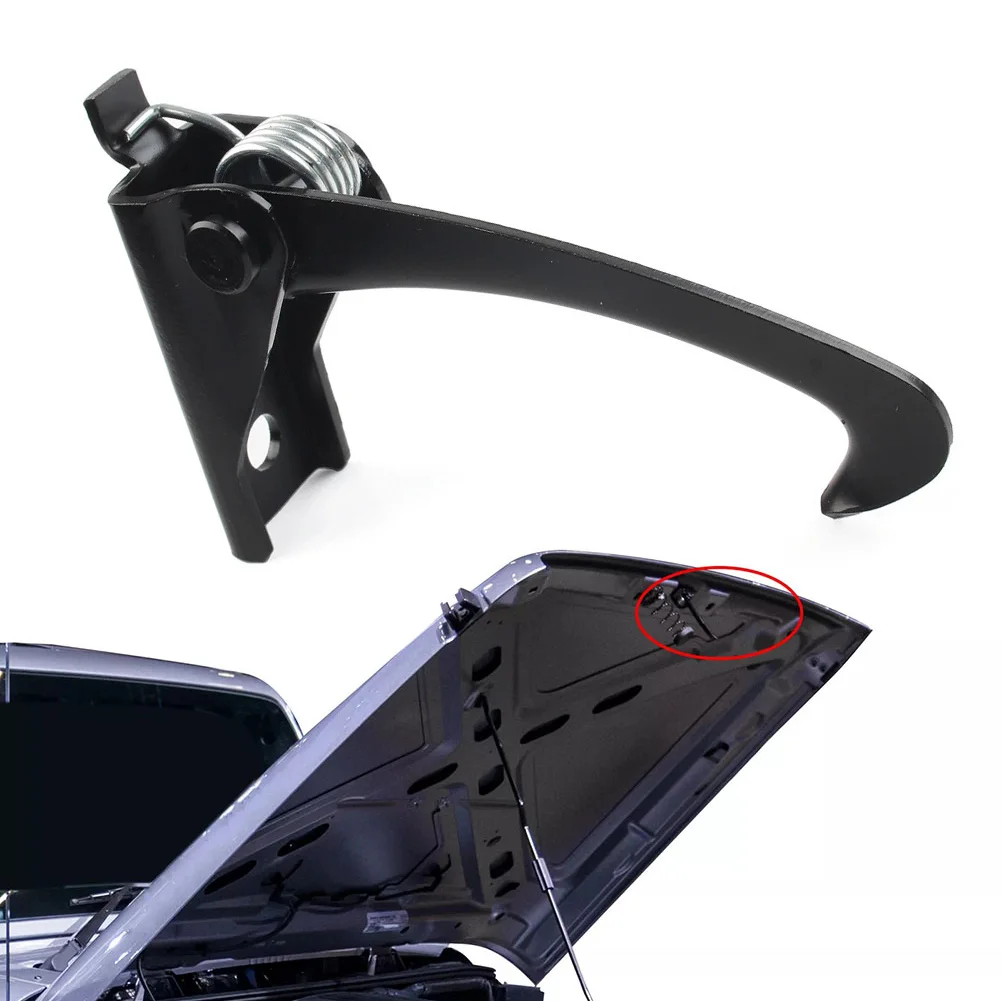 Vehicle Hood Replacement Black Hood Safety Catch 55395654AA Factory Specification Perfect Match Easy Installation