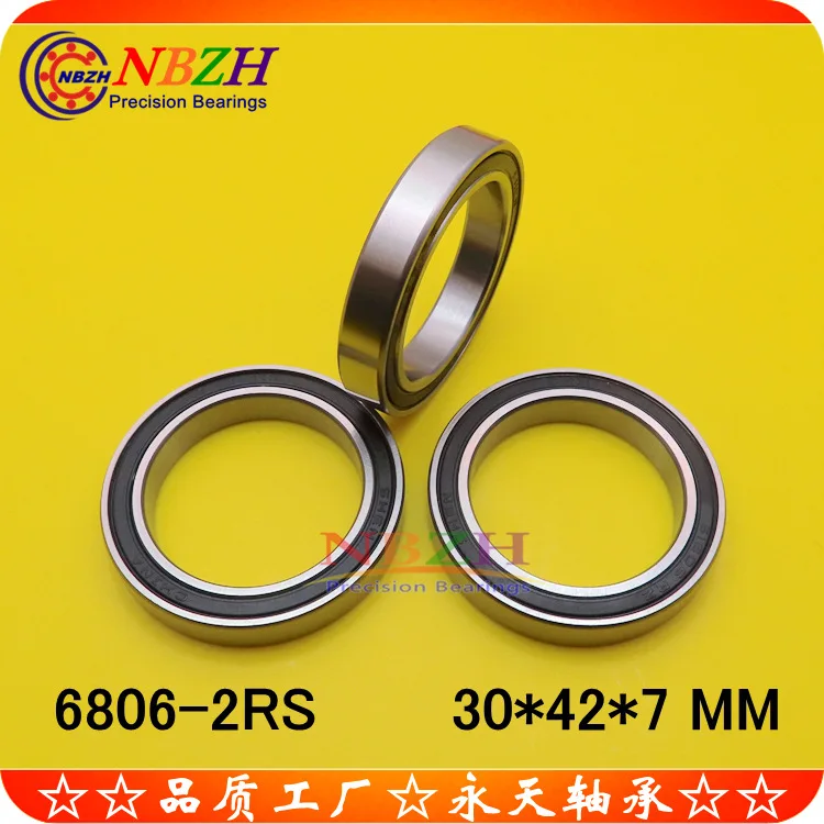 Bearing Steel or Stainless Steel Bearing S6806ZZ 6806ZZ 6806-2RS 61806 RZ 30*42*7 MM