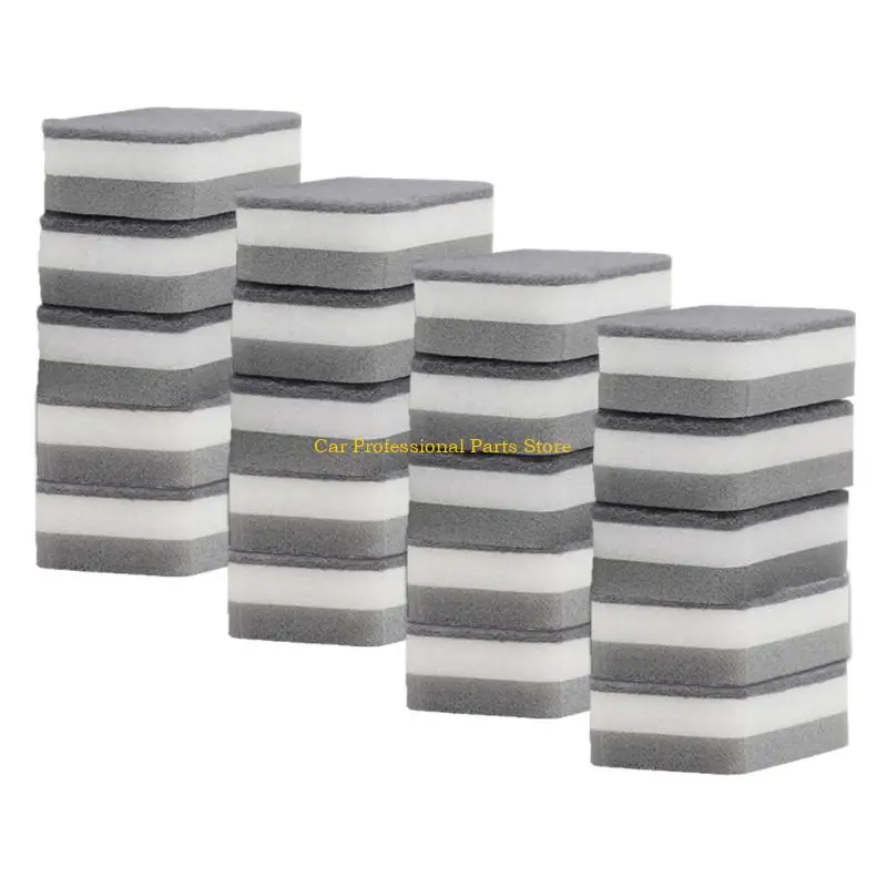 R53D Sturdy Sustainable Cleaning Sponge All Zone Scrubber 20pcs for Residential Use