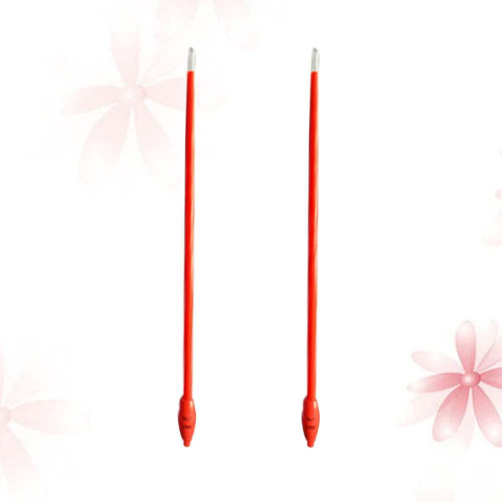 

8 Mm Sweater Knitting Needle Gauge Long Needles Flexible Cable Red Diy Crochet Tool