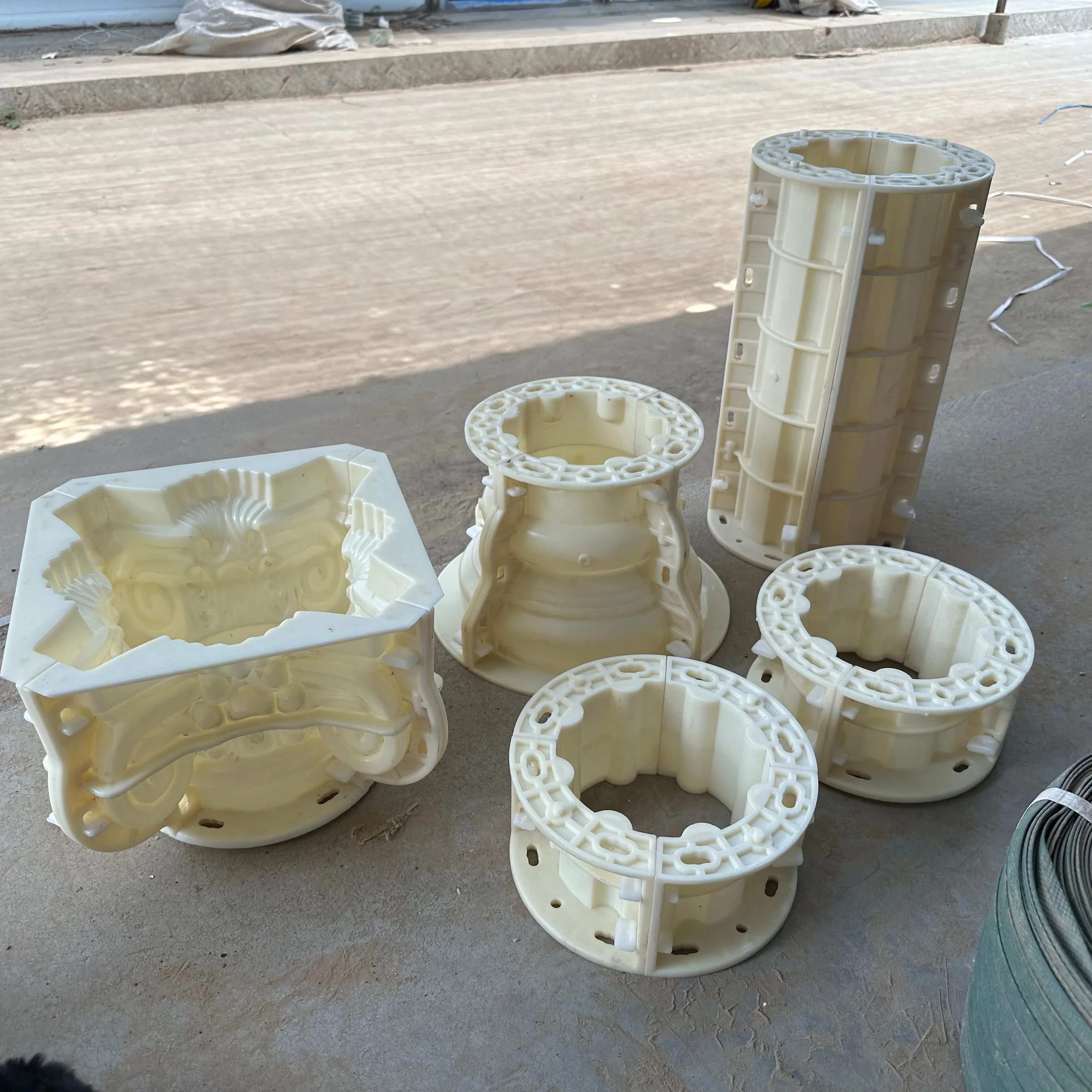 D：15cm H：100cm Roman column mold cement round European villa gate plastic building template smooth round column mold