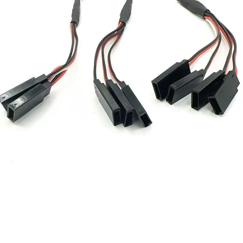 10 قطعة Futaba JR ذكر إلى أنثى نموذج التحكم عن بعد كابل تمديد مؤازر 20 سنتيمتر كابل تمديد مؤازر #3