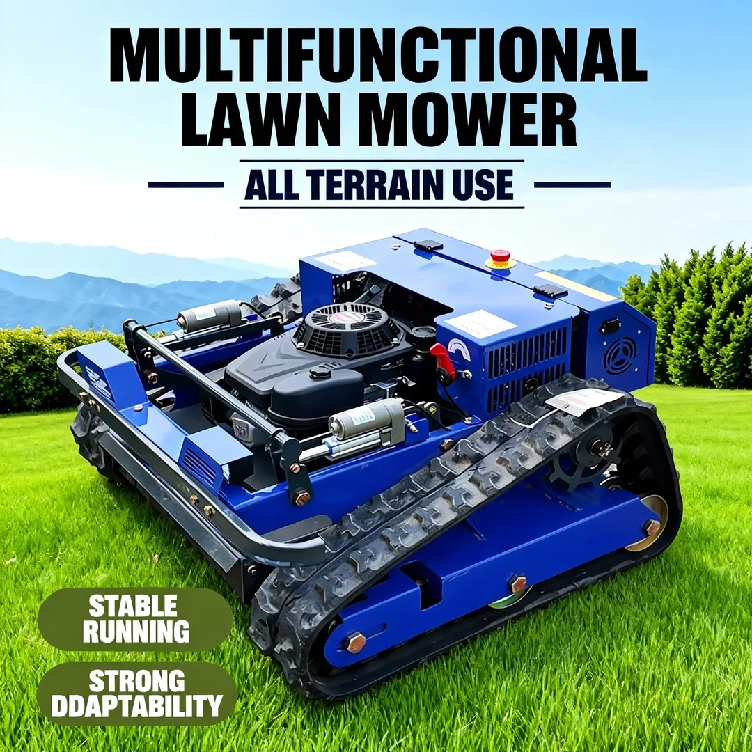 

Гусеничная газонокосилка с дистанционным управлением CE EPA по индивидуальному заказу - оптовая продажа профессиональной сельскохозяйственной подметальной машины