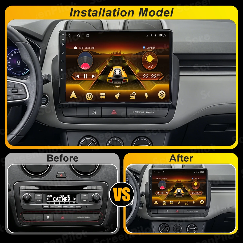Android 16 For Seat Ibiza MK4 6J 2009-2013 Car Radio Stereo Head Unit Multimedia Video Player GPS Navigation 2K QLED 9 Inch RDS