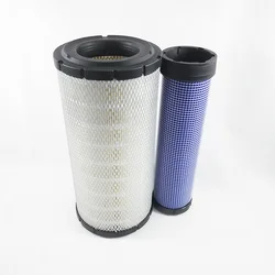The Air Filter Set 82981152 87682999 RS3545 RS3544 P828889 P829333 87438247 40050400117 for New Holland Tractors