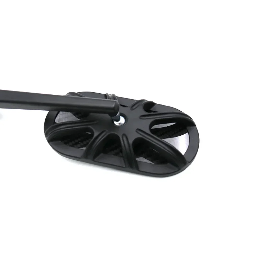 WB2 Ultra Lightweight Carbon Fiber Racing Motorcycle Mirror CNC Machined 7/8 Handlebar Mount Sport Bike Cafe Racer