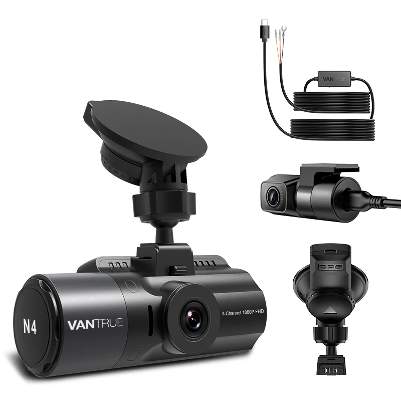 Vantrue N4 ダッシュカム 4K カービデオレコーダー ナイトビジョンカー