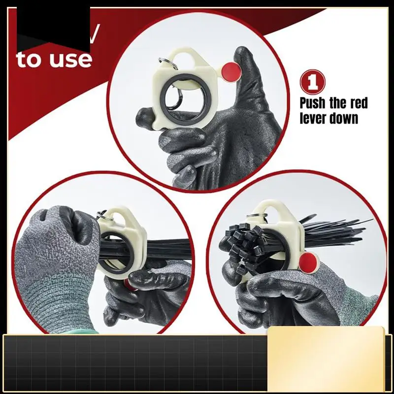 2PCS Cable Zip Tie …