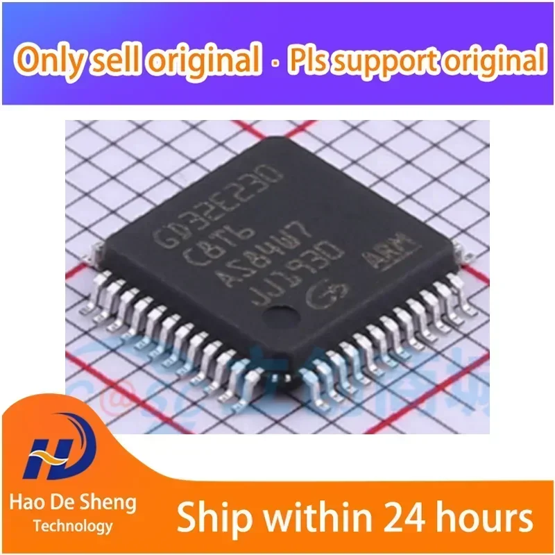 10PCS/LOT GD32E230C8T6 LQFP-48 New Original In Stock